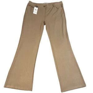 New with Tags TAPATA Womens Beige Flare Leg Dress Pants Size XXL Office Workwear